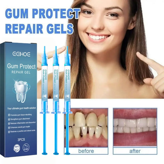 Fresh Breath & Teeth Cleaning Gel (3-Pack) — Gentle Daily Oral Care for a Brighter Smile