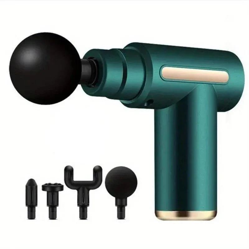 Portable Fascia Gun Massager — Electric Muscle Relaxation & Sports Recovery Tool