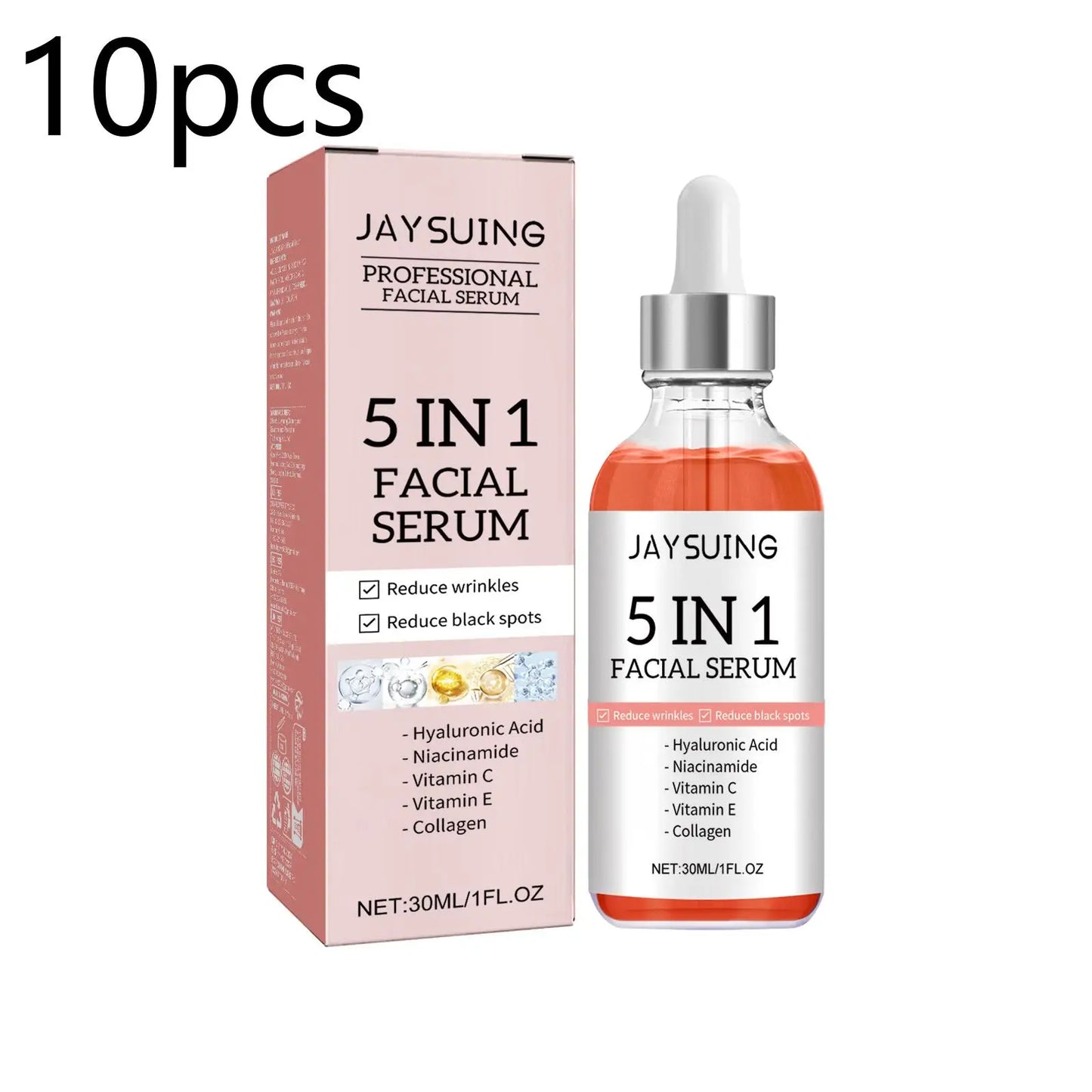 5-in-1 Firming Face Serum — Hydrating Serum for Fine Lines, Dullness & Uneven Tone