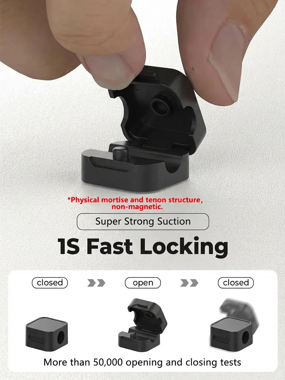 Adhesive Cable Clips — Cord Holder for Desk, Car & Wall