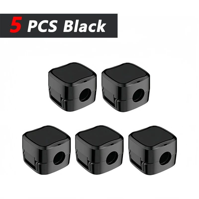 Adhesive Cable Clips — Cord Holder for Desk, Car & Wall