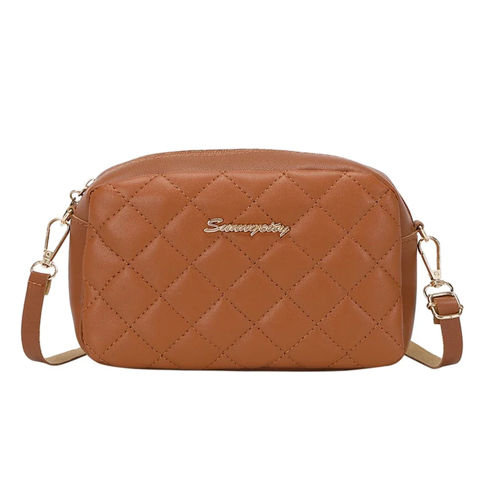 Tassel Crossbody Bag — Quilted Chain Shoulder Bag for Women