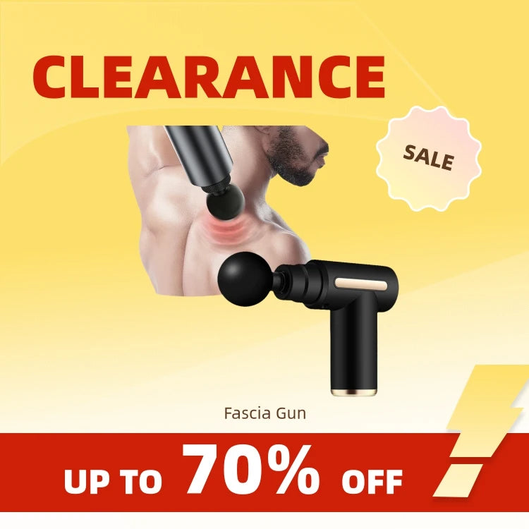 Portable Fascia Gun Massager — Electric Muscle Relaxation & Sports Recovery Tool