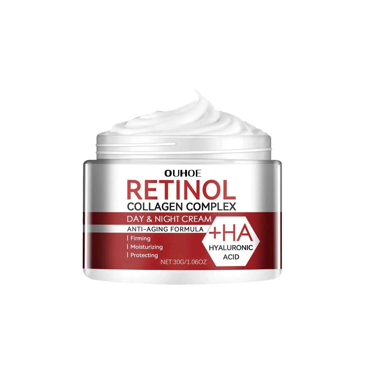 Retinol & Collagen Face Cream — Day & Night Anti-Aging Moisturizer