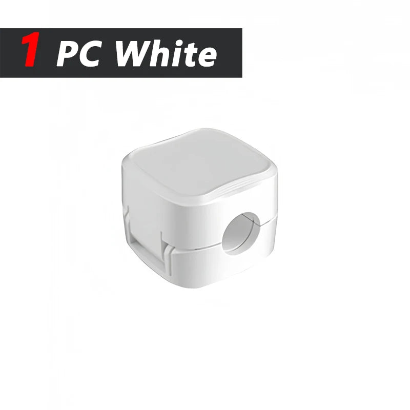 Adhesive Cable Clips — Cord Holder for Desk, Car & Wall