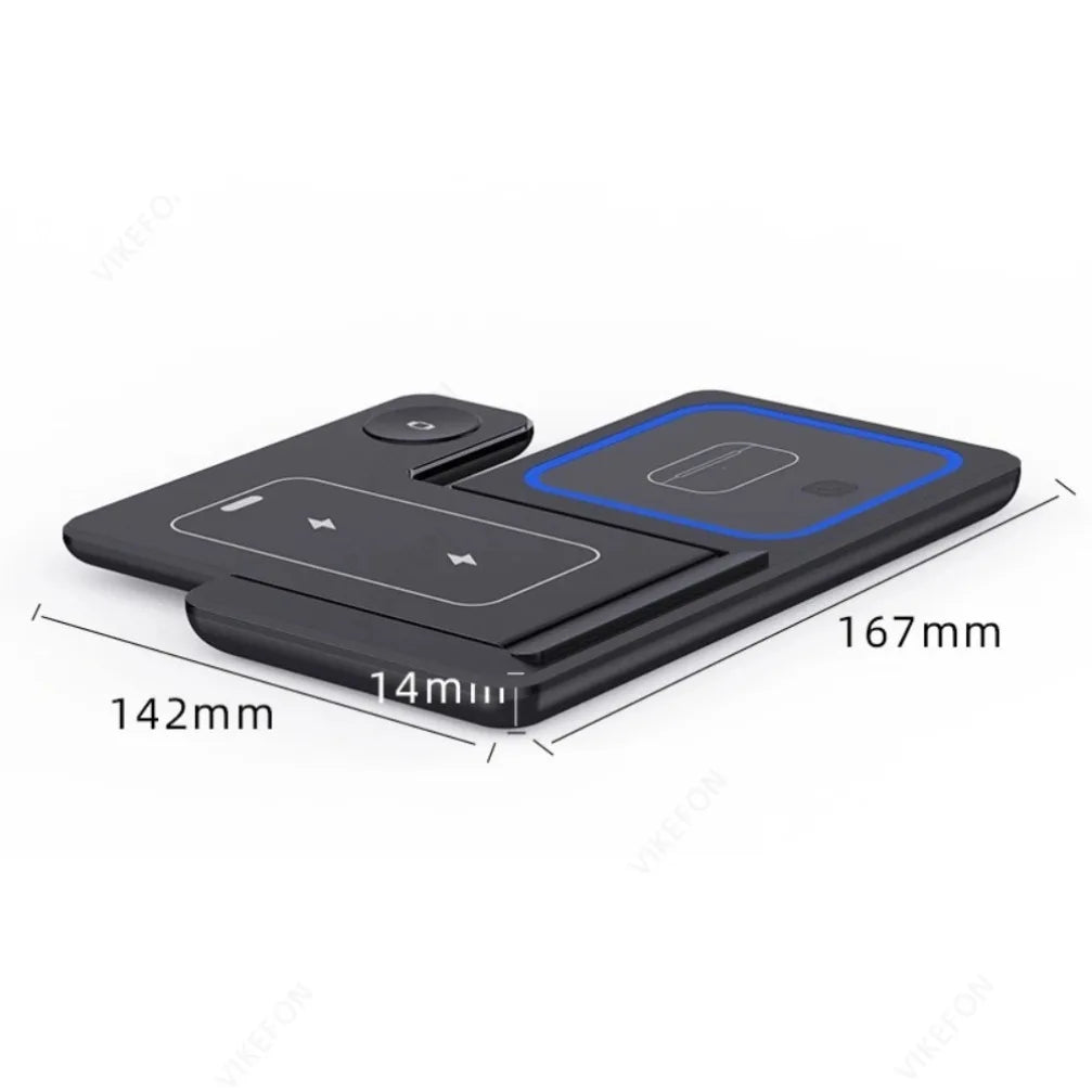 3-in-1 Foldable MagSafe Wireless Charging Station