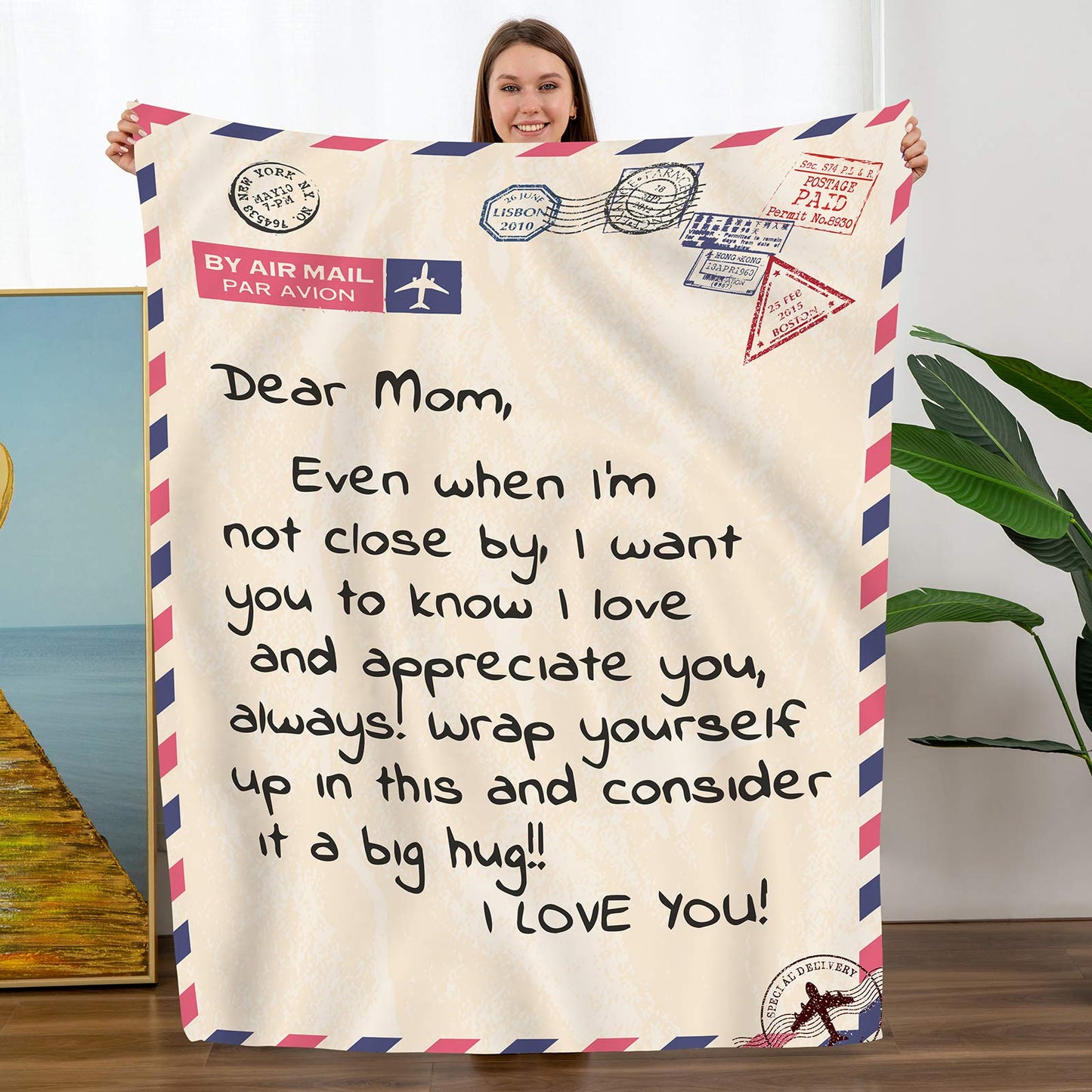 Stylish Air Conditioned Office Lunch Blanket