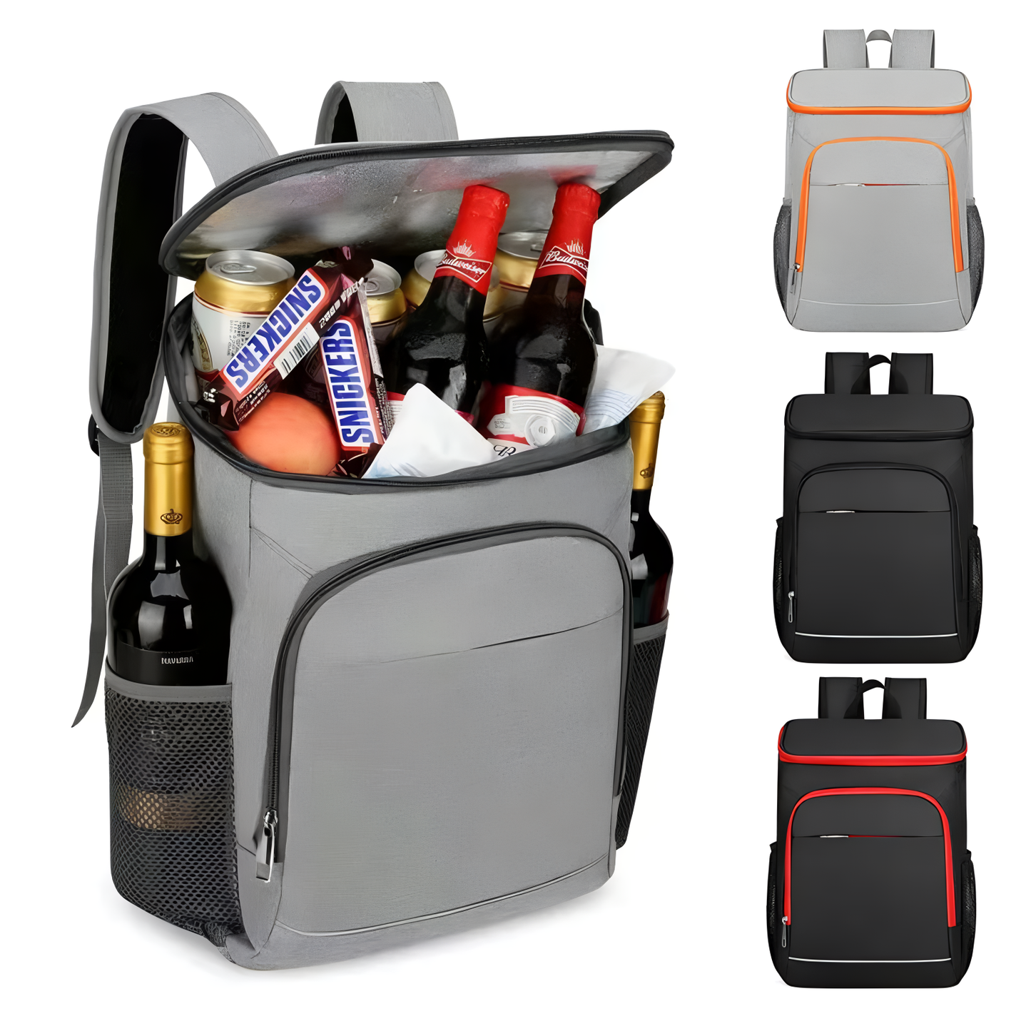 Insulated Picnic Backpack — Thermal Cooler Bag for Camping